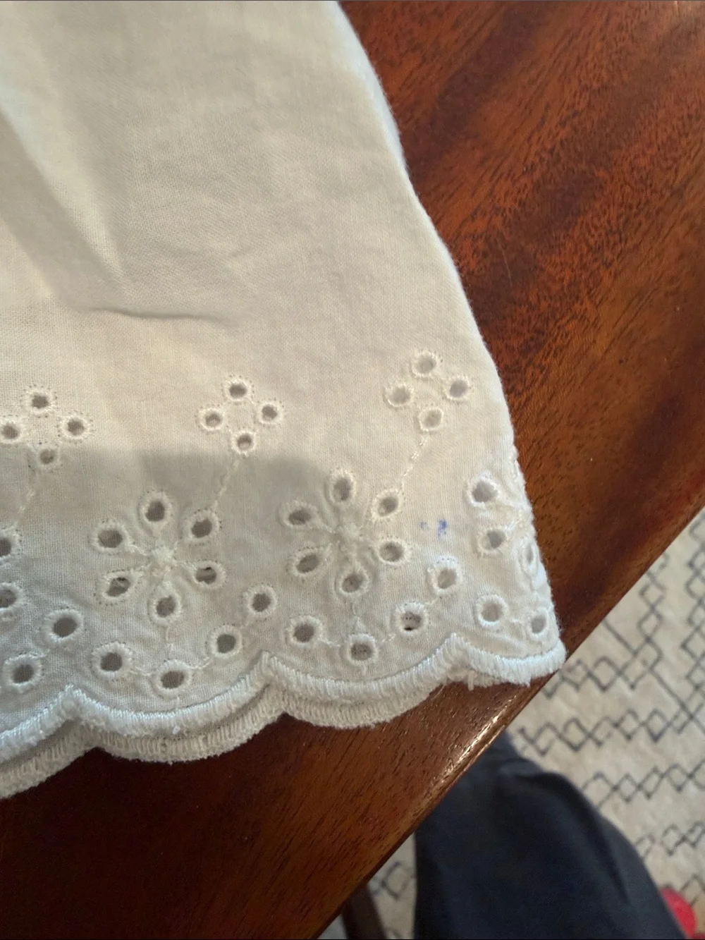 GAP Cream Ruffled Toddler Top